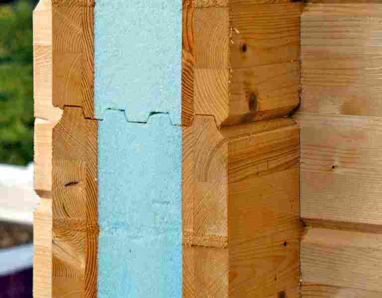 Виды деревянного бруса с улучшенной теплоизоляцией