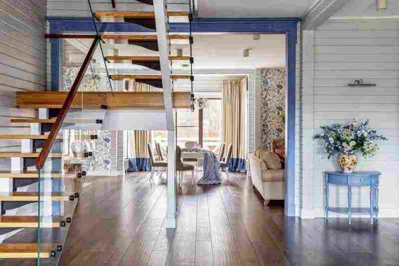 Дом в стиле французский прованс: красочный интерьер семейной резиденции