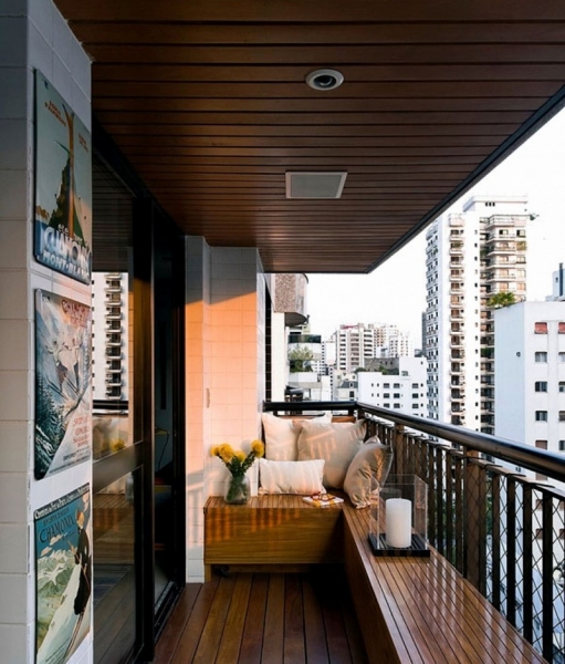 Варианты офрмления балкона в различных стилях