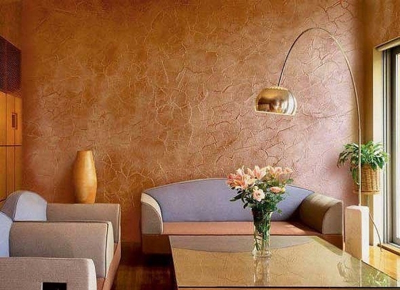 Венецианская штукатурка: фото в интерьере квартиры или дома - отделка стен