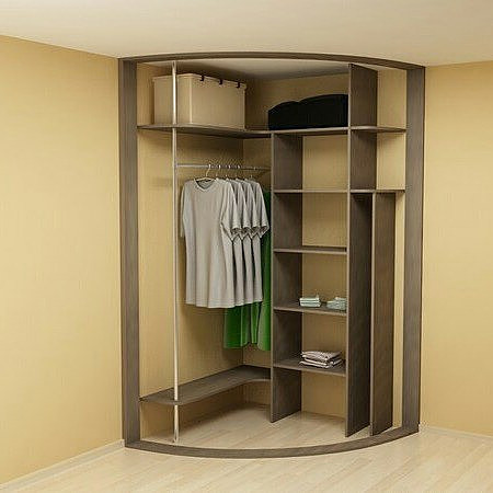 Угловой шкаф в спальню: фото дизайна, идеи интерьера
