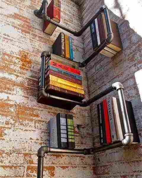 Во главе угла: 9 лучших идей для угловых полок