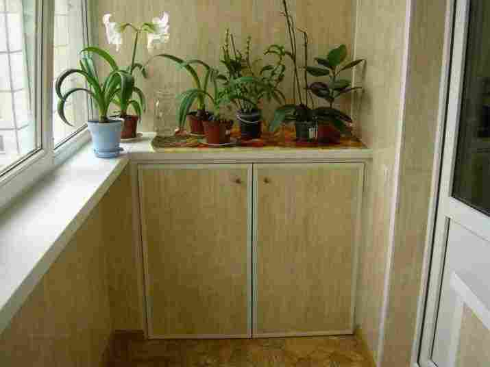 Подоконник на балконе