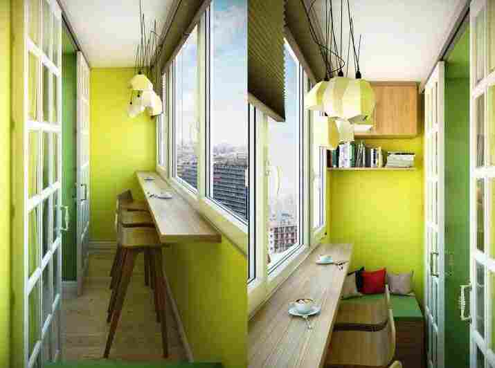 Идеи дизайна отделки балкона