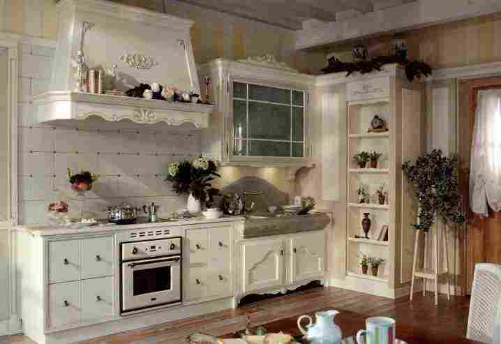 Белая мебель для кухни