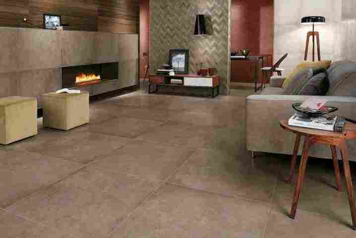Плитка под бетон: особенности и использование в интерьере