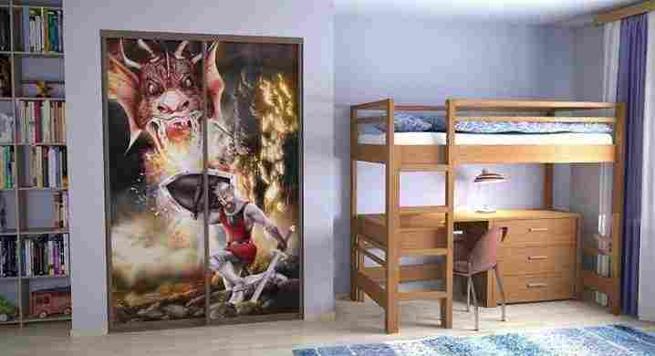 Шкаф-купе в детскую