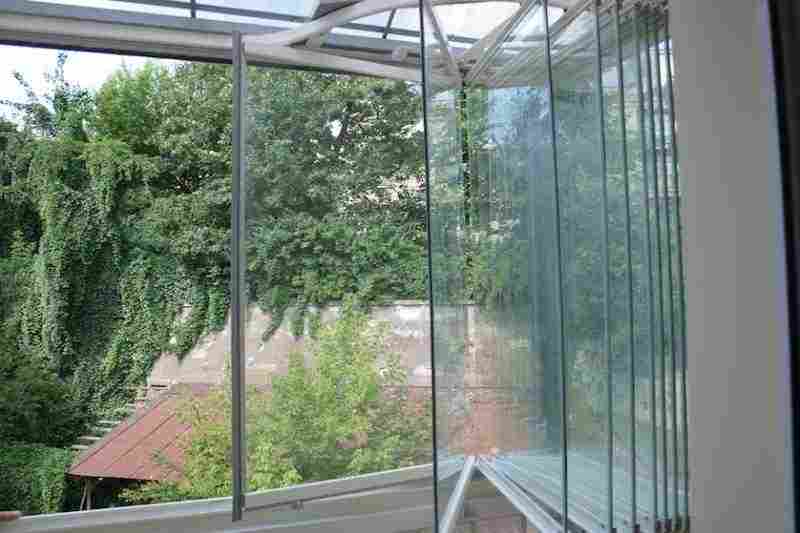 Безрамное остекление балконов