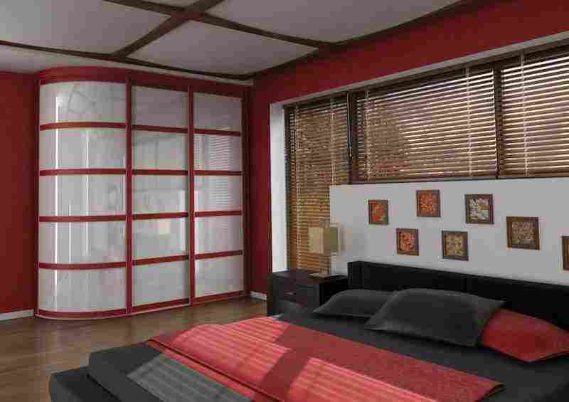 Шкаф-купе в спальню и его внутренне наполнение