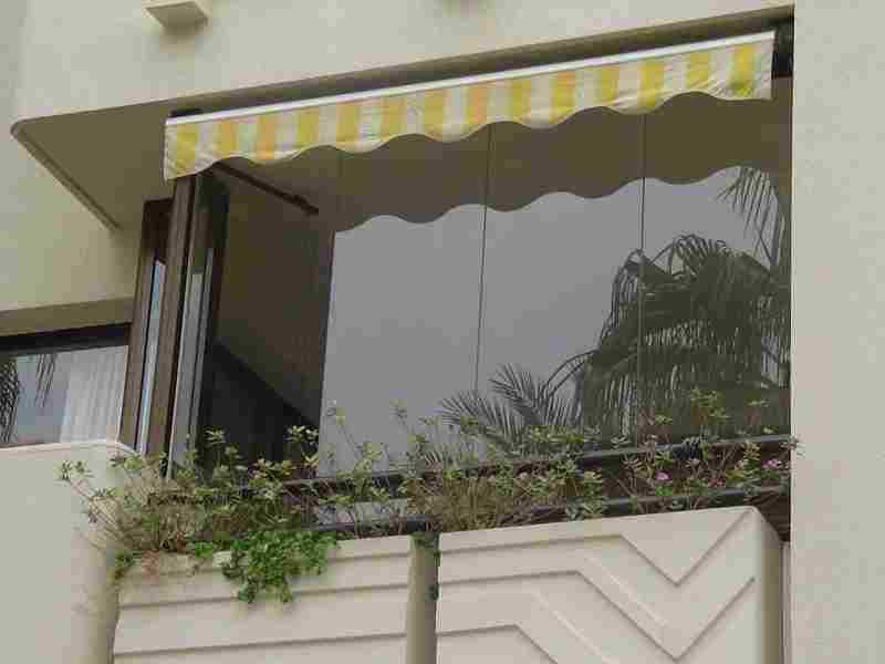 Безрамное остекление балконов