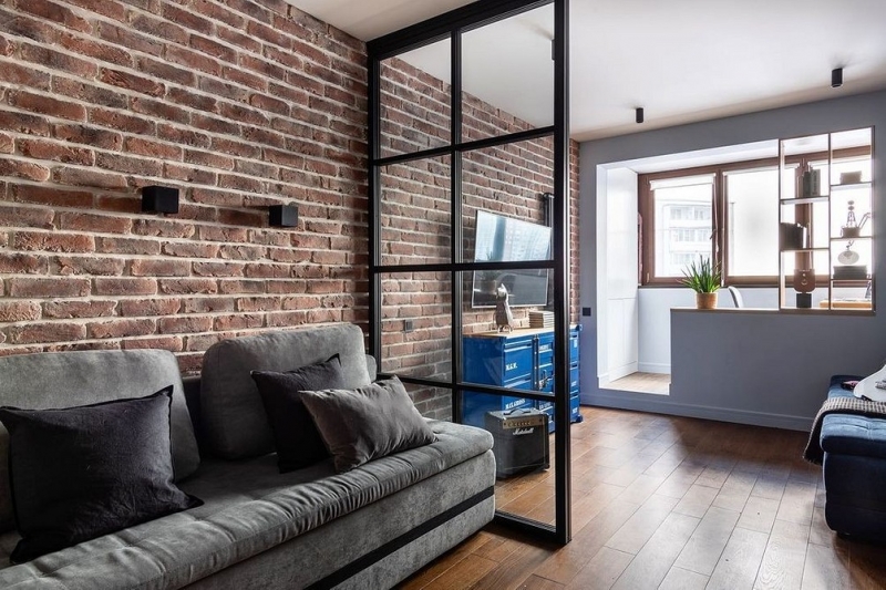 8 практичных и красивых идей с лофт-перегородками в интерьере