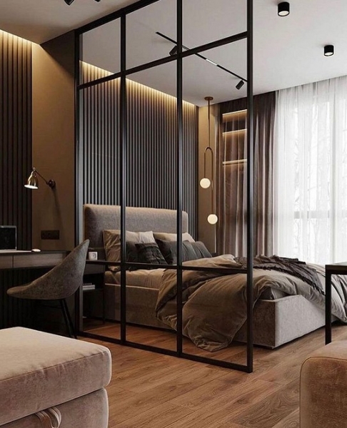8 практичных и красивых идей с лофт-перегородками в интерьере