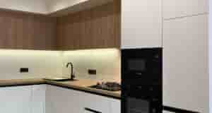 Очень уютная и функциональная кухня. Много места на рабочей поверхности, множество зон для хранения…