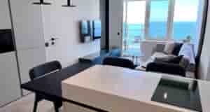 Еще один проект завершен. Квартира с террасой. Отдельная спальня. Всю технику и мебель устанавливали…