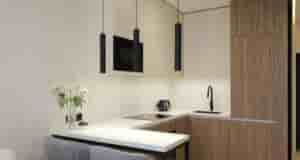 Нежная кухня для дизайнерской квартиры. Начинаем знакомить вас с новым интересным объектом. Выполнили мы…