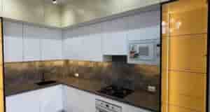 Шикарная кухня в современном стиле до потолка. Наконец-то можно показать фото. Фото сделаны сразу…