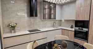 Теперь я могу показать то что у нас получилось. Я ждала эту кухню больше…