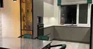 Наша кухня сразу после монтажа. Решили использовать все пространство у окна, чтобы максимально использовать…