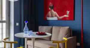 Основным пожеланием к планировке было: вместительная гардеробная и достаточное количество мест для хранения большого…