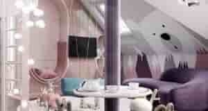 Невероятный проект игровой, расположенной на мансарде загородного дома. Этот яркий сказочный мир был создан…