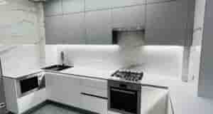 Наша новая кухня сразу после капитального ремонта. Кухня из пластика, европейское качество, шикарное исполнение….