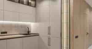 Не визуализация, а фотографии нового реализованного ремонта. В одной из комнат стены выполнены из…