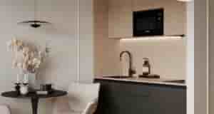 Уютная малышка в приятной цветовой гамме. Санузел 3 кв.м. Здесь: полноценная раковина; душевая 90*90;…