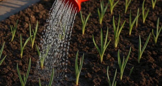 Подкормка чеснока в мае поможет избежать пожелтения листьев. Часто пожелтение листьев у чеснока связано…