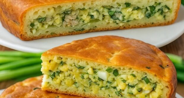 Заливной пирог на скорую руку – вкусный, пышный и без заморочек! Этот рецепт –…