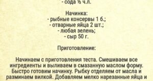Находка для каждой хозяйки — очень быстрый рыбный пиро