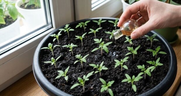 3 подкормки с янтарной кислотой для рассады на окне для супер крепких растений! Янтарная…